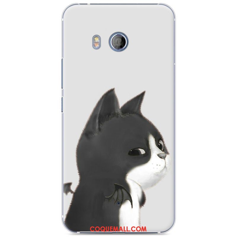 Étui Htc U11 Petit Bleu Amoureux, Coque Htc U11 Protection Chat