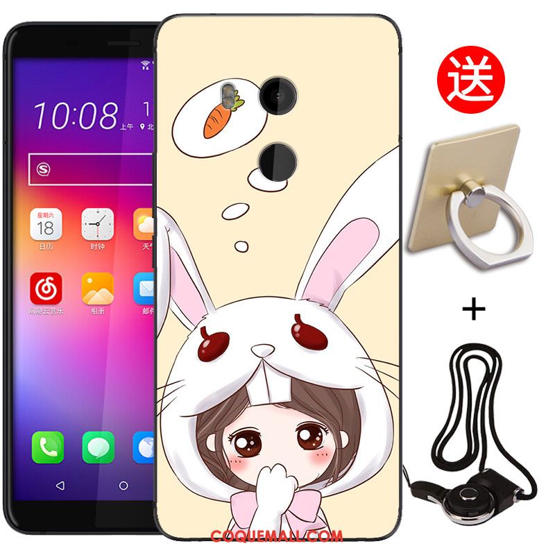 Étui Htc U11+ Protection Dessin Animé Fluide Doux, Coque Htc U11+ Violet Tendance