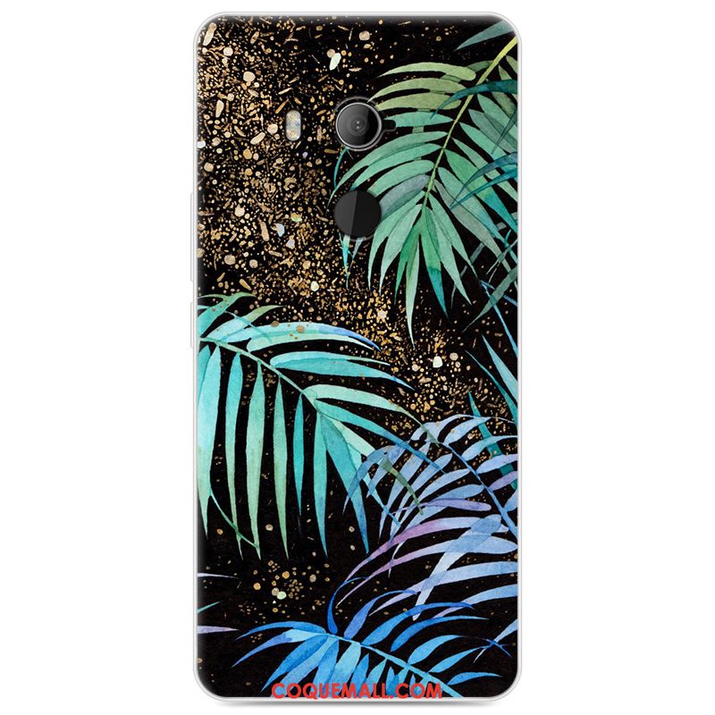 Étui Htc U11+ Tout Compris Protection Silicone, Coque Htc U11+ Pu Peinture Braun