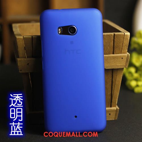 Étui Htc U11 Transparent Rouge Bordure, Coque Htc U11 Incassable Protection