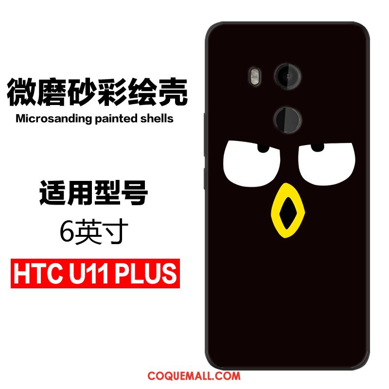 Étui Htc U11+ Téléphone Portable Tout Compris Noir, Coque Htc U11+ Tendance Charmant