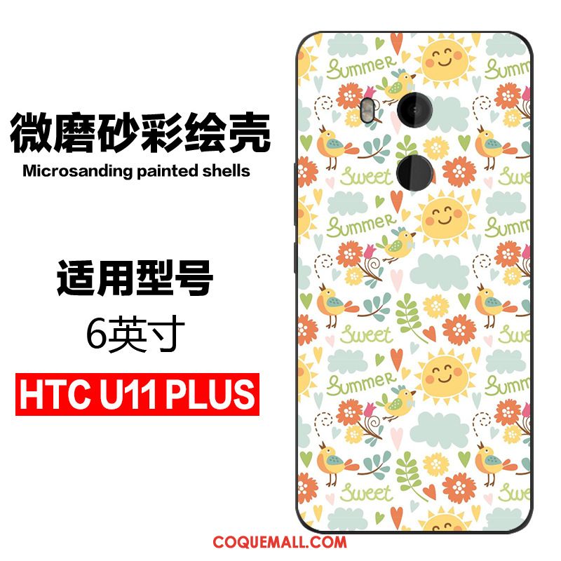 Étui Htc U11+ Téléphone Portable Tout Compris Noir, Coque Htc U11+ Tendance Charmant