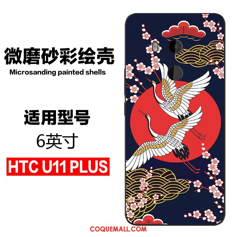 Étui Htc U11+ Téléphone Portable Tout Compris Noir, Coque Htc U11+ Tendance Charmant