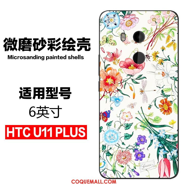 Étui Htc U11+ Téléphone Portable Tout Compris Noir, Coque Htc U11+ Tendance Charmant