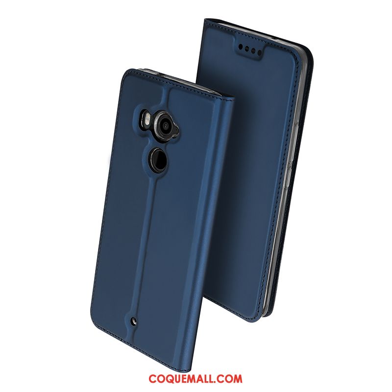 Étui Htc U11+ Téléphone Portable Étui En Cuir Nouveau, Coque Htc U11+ Business Incassable