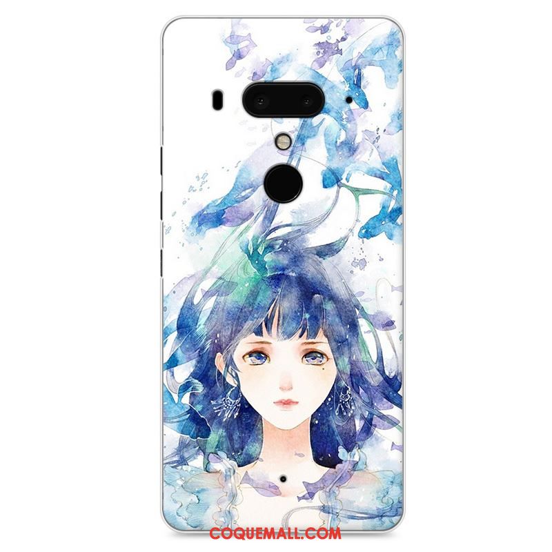 Étui Htc U12+ Difficile Peinture Marque De Tendance, Coque Htc U12+ Personnalité Protection