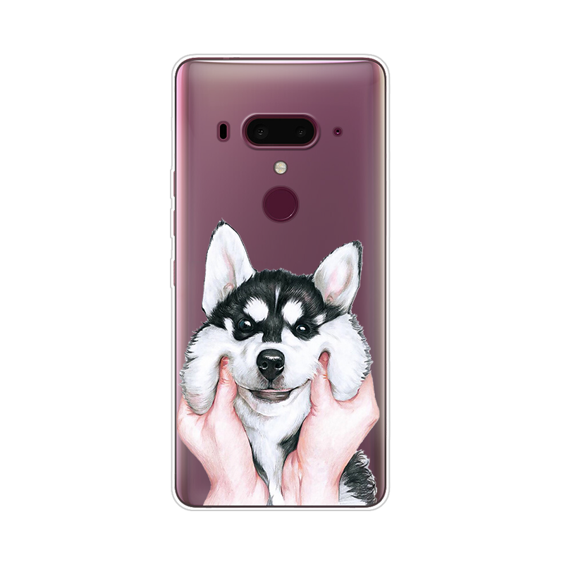 Étui Htc U12+ Incassable Personnalisé Téléphone Portable, Coque Htc U12+ Très Mince Silicone