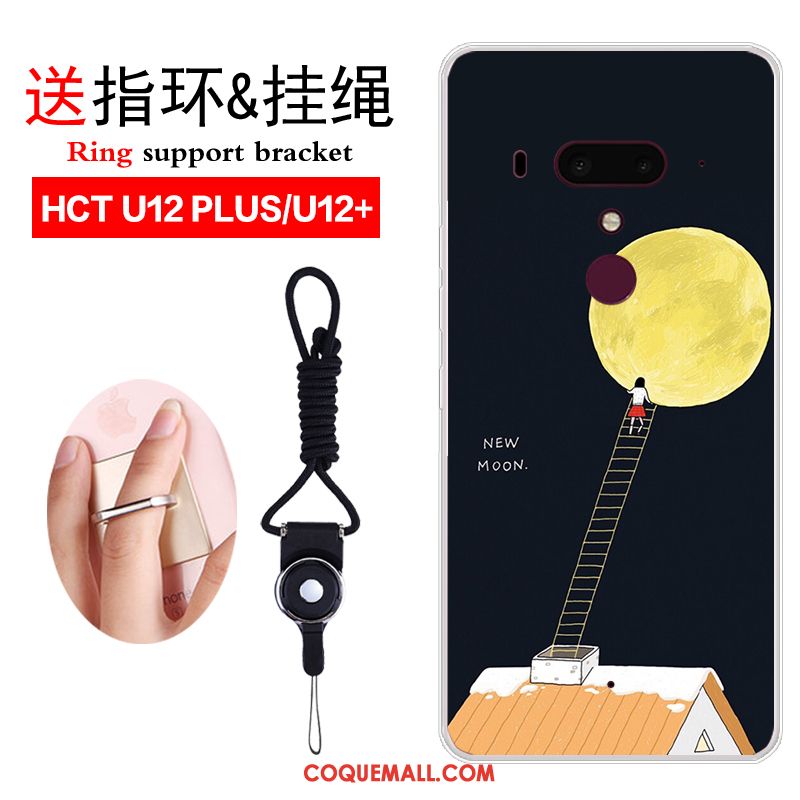 Étui Htc U12+ Personnalité Art Tendance, Coque Htc U12+ Fluide Doux Créatif