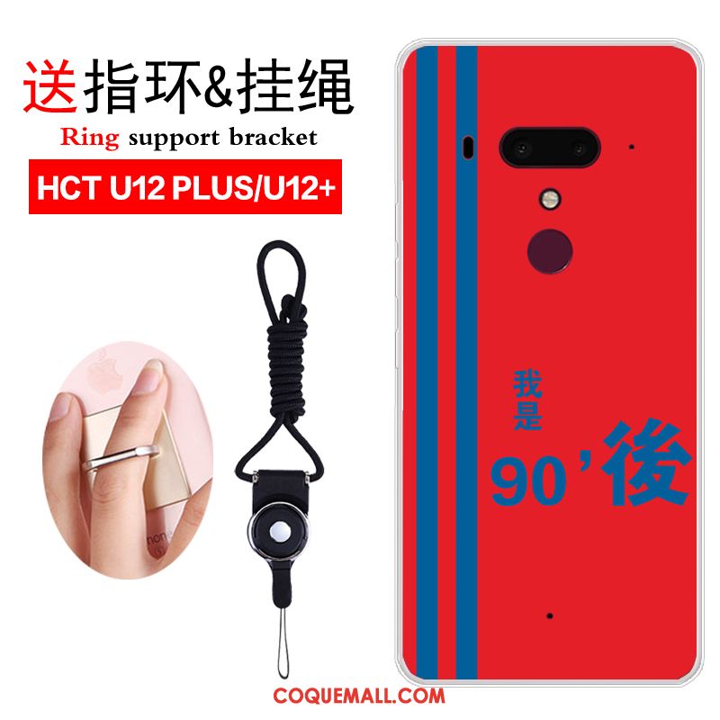 Étui Htc U12+ Personnalité Art Tendance, Coque Htc U12+ Fluide Doux Créatif