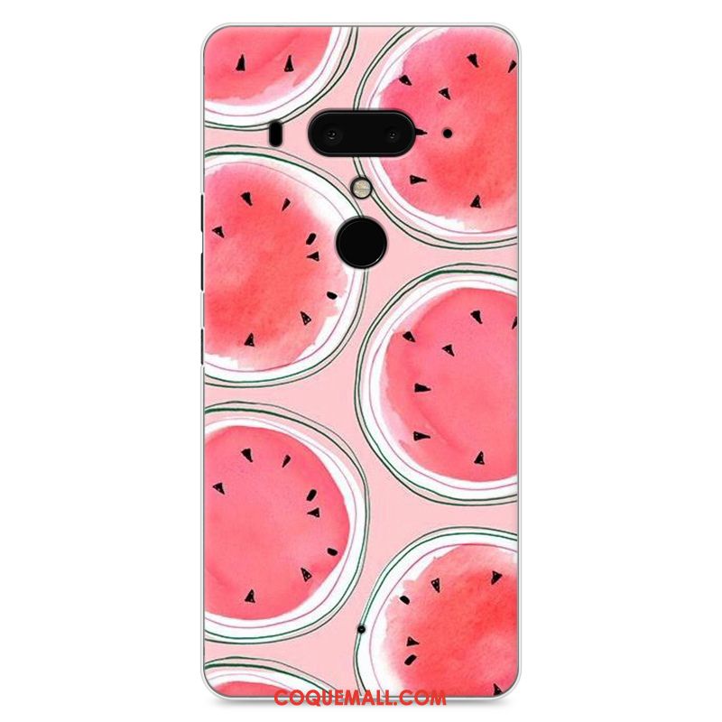 Étui Htc U12+ Personnalité Difficile Vert, Coque Htc U12+ Protection Dessin Animé