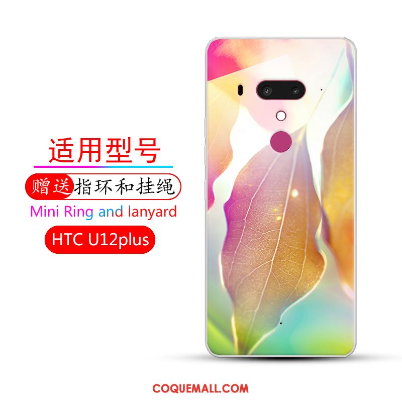 Étui Htc U12+ Tout Compris Incassable Créatif, Coque Htc U12+ Protection Fluide Doux