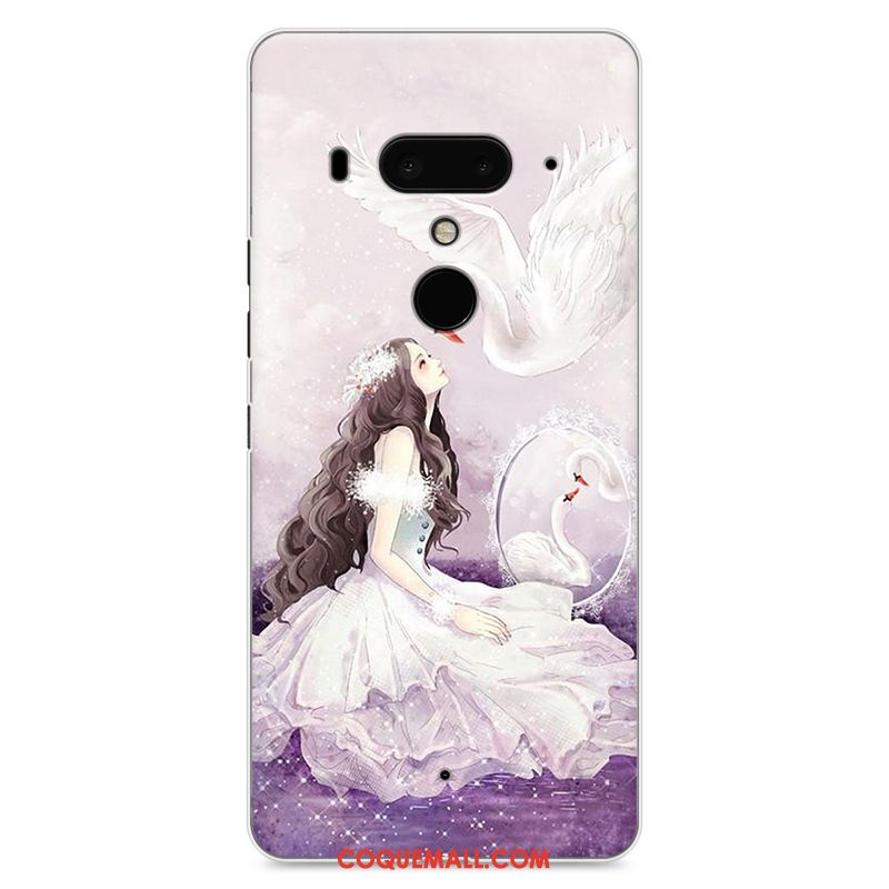 Étui Htc U12+ Téléphone Portable Dessin Animé Personnalité, Coque Htc U12+ Protection Incassable