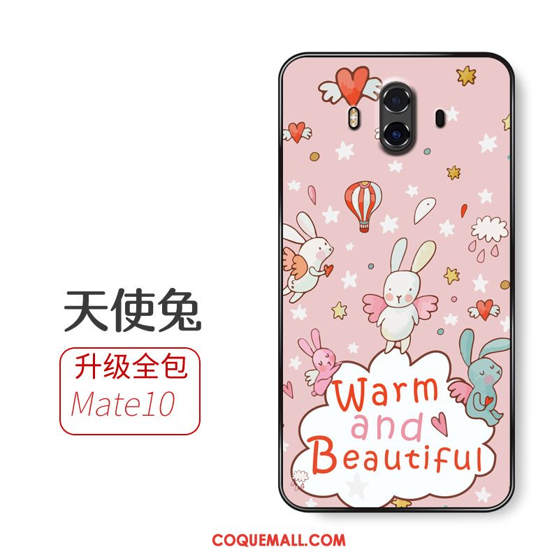 Étui Huawei Mate 10 Bleu Téléphone Portable Fluide Doux, Coque Huawei Mate 10 Tout Compris Incassable