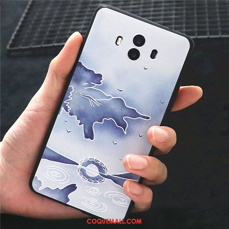 Étui Huawei Mate 10 Créatif Incassable Protection, Coque Huawei Mate 10 Téléphone Portable Ornements Suspendus