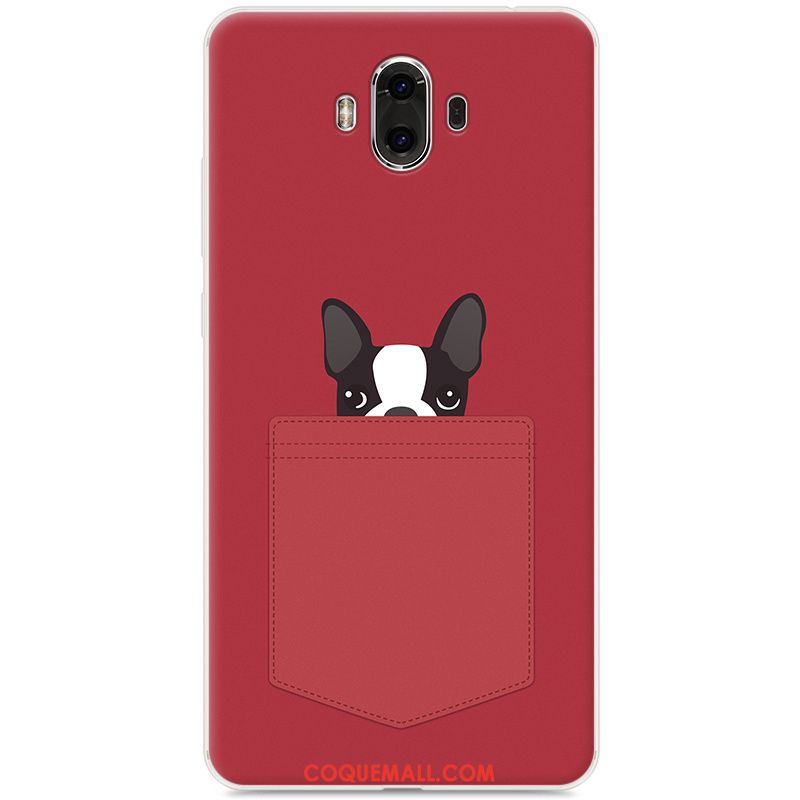 Étui Huawei Mate 10 Fluide Doux Protection Téléphone Portable, Coque Huawei Mate 10 Gris Dessin Animé