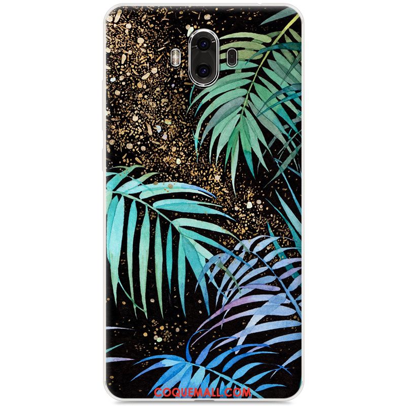 Étui Huawei Mate 10 Fluide Doux Protection Téléphone Portable, Coque Huawei Mate 10 Gris Dessin Animé