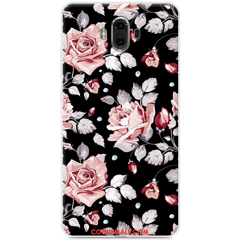 Étui Huawei Mate 10 Fluide Doux Protection Téléphone Portable, Coque Huawei Mate 10 Gris Dessin Animé