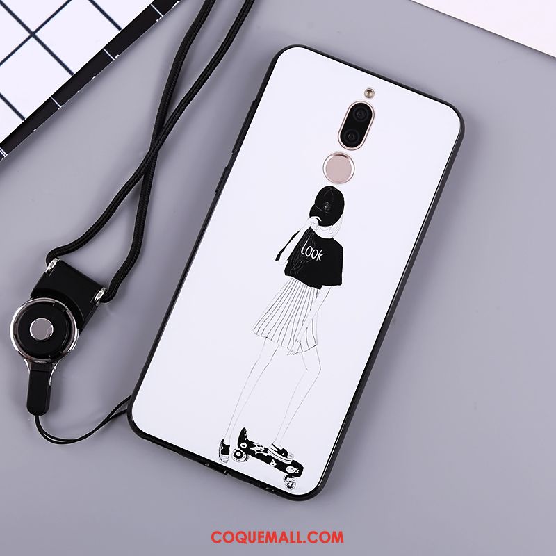 Étui Huawei Mate 10 Lite Blanc Tout Compris Incassable, Coque Huawei Mate 10 Lite Téléphone Portable