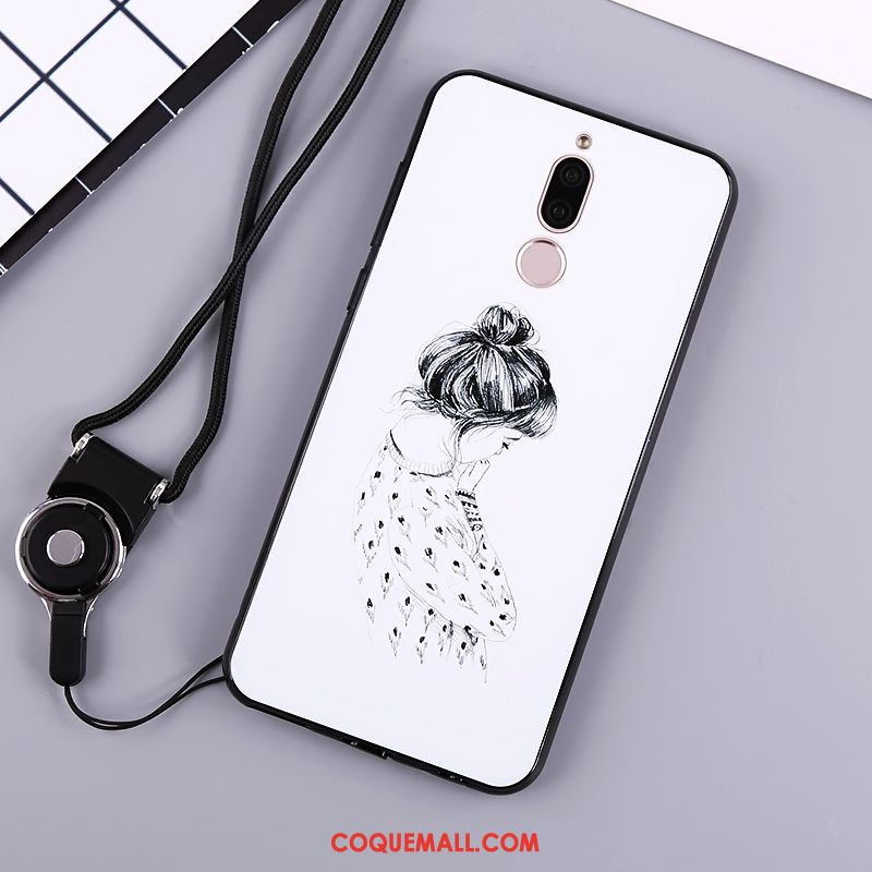 Étui Huawei Mate 10 Lite Blanc Tout Compris Incassable, Coque Huawei Mate 10 Lite Téléphone Portable