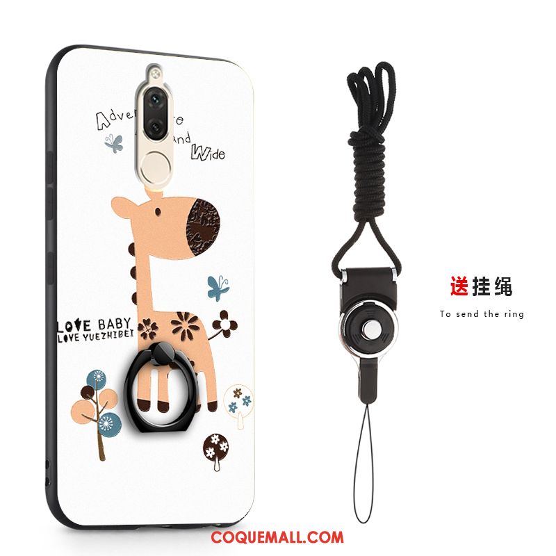 Étui Huawei Mate 10 Lite Dessin Animé Téléphone Portable Anneau, Coque Huawei Mate 10 Lite Fluide Doux Tout Compris