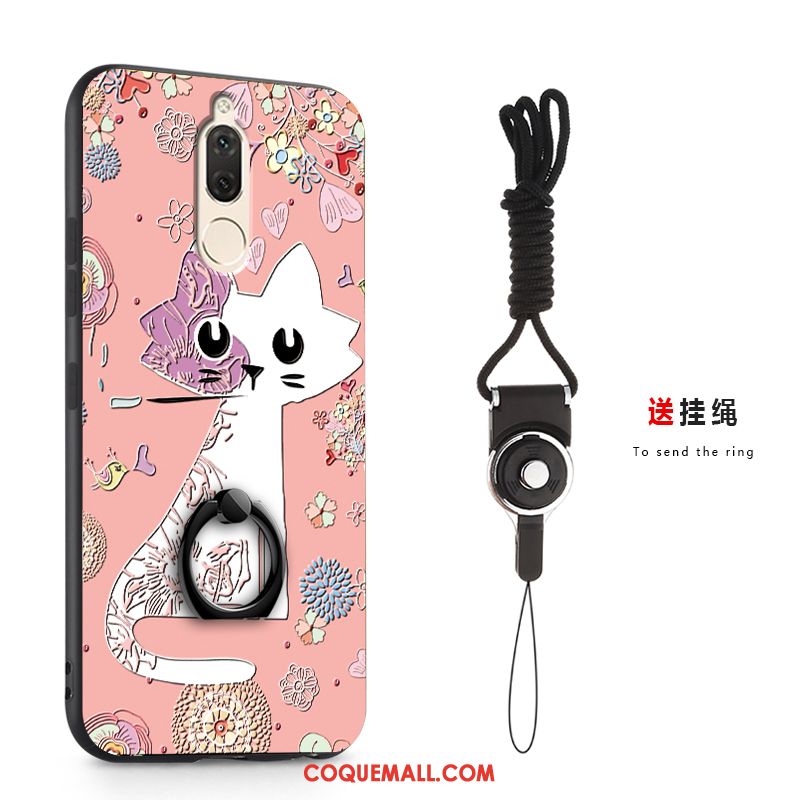 Étui Huawei Mate 10 Lite Dessin Animé Téléphone Portable Anneau, Coque Huawei Mate 10 Lite Fluide Doux Tout Compris