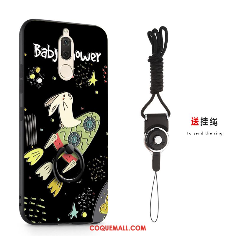 Étui Huawei Mate 10 Lite Dessin Animé Téléphone Portable Anneau, Coque Huawei Mate 10 Lite Fluide Doux Tout Compris