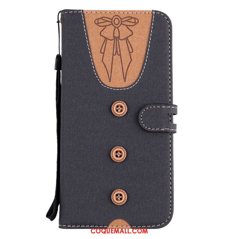 Étui Huawei Mate 10 Lite Gris Nouveau Étui En Cuir, Coque Huawei Mate 10 Lite Business Protection