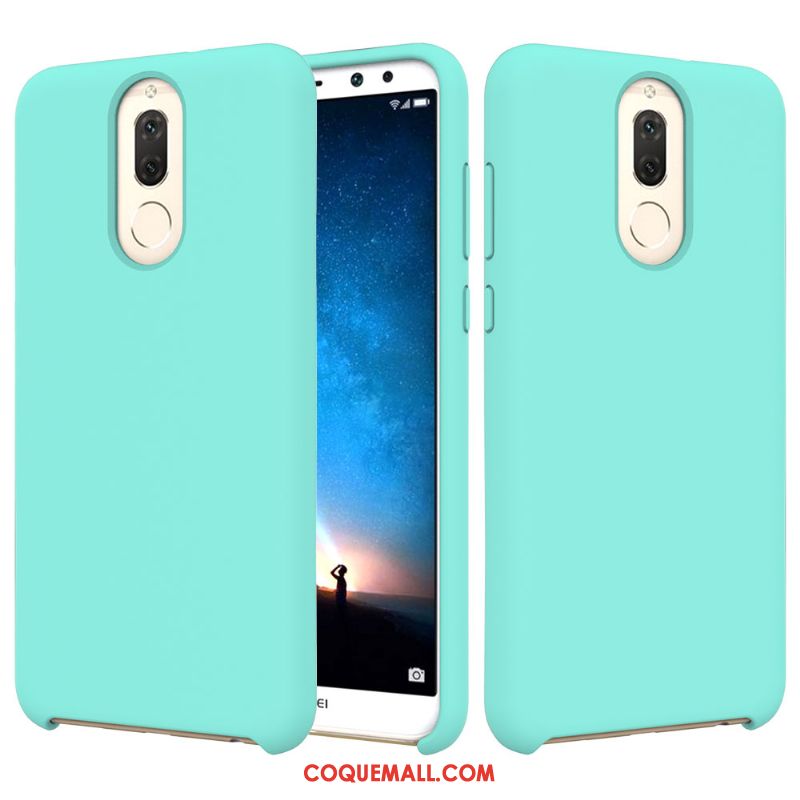 Étui Huawei Mate 10 Lite Incassable Fluide Doux Téléphone Portable, Coque Huawei Mate 10 Lite Silicone Blanc