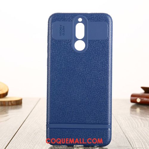 Étui Huawei Mate 10 Lite Silicone Fluide Doux Cuir, Coque Huawei Mate 10 Lite Modèle Fleurie Business