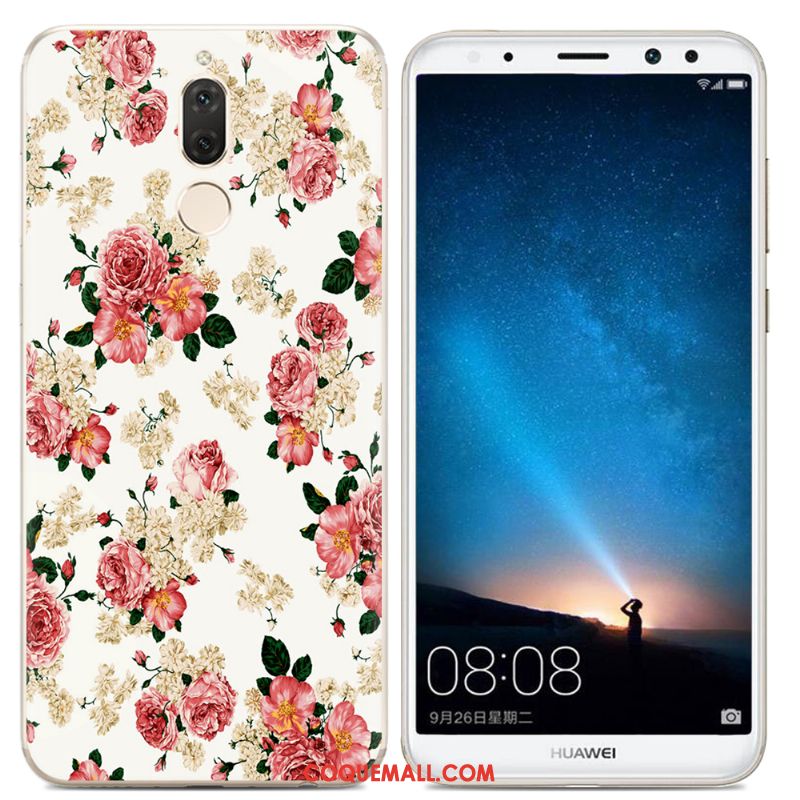 Étui Huawei Mate 10 Lite Silicone Tendance Créatif, Coque Huawei Mate 10 Lite Téléphone Portable Transparent