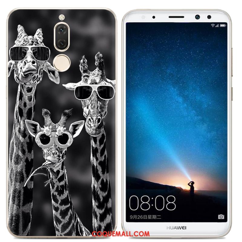 Étui Huawei Mate 10 Lite Silicone Tendance Créatif, Coque Huawei Mate 10 Lite Téléphone Portable Transparent