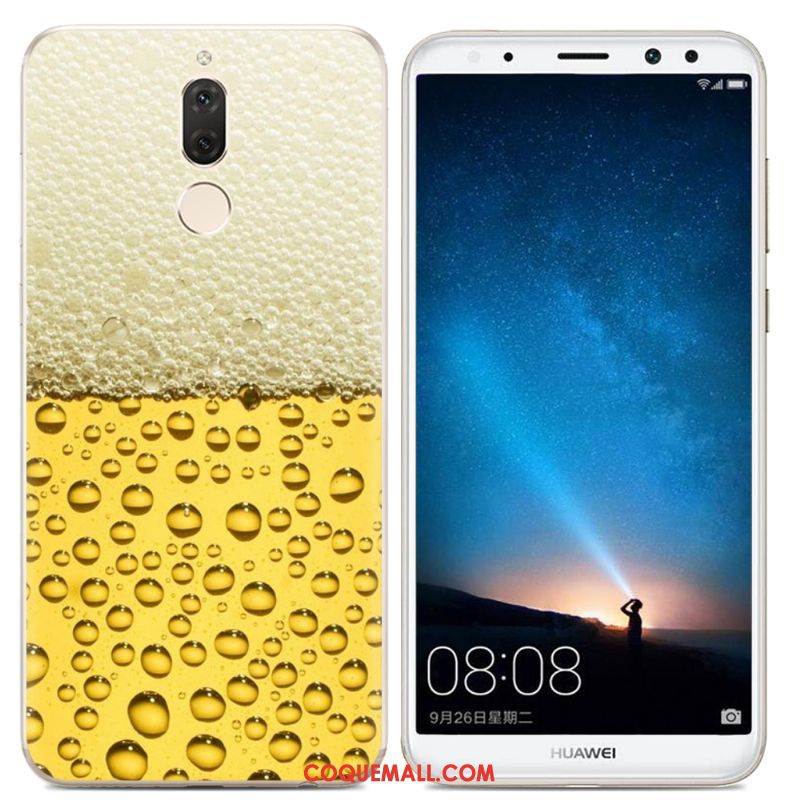 Étui Huawei Mate 10 Lite Silicone Tendance Créatif, Coque Huawei Mate 10 Lite Téléphone Portable Transparent