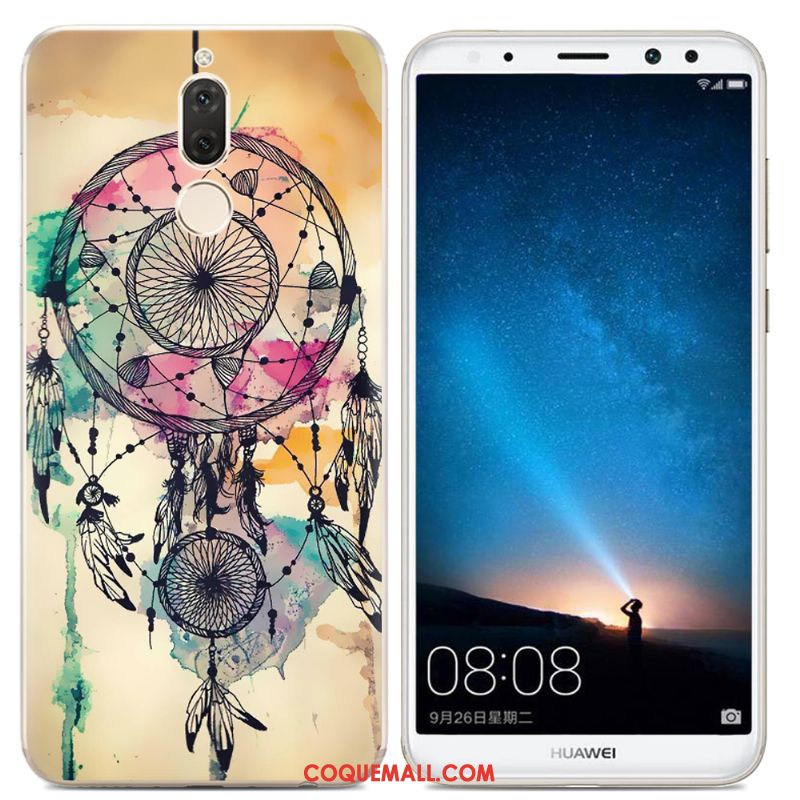 Étui Huawei Mate 10 Lite Silicone Tendance Créatif, Coque Huawei Mate 10 Lite Téléphone Portable Transparent