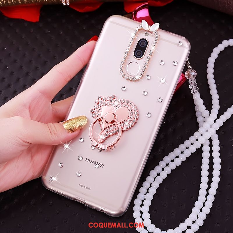 Étui Huawei Mate 10 Lite Transparent Protection Fluide Doux, Coque Huawei Mate 10 Lite Incassable Silicone