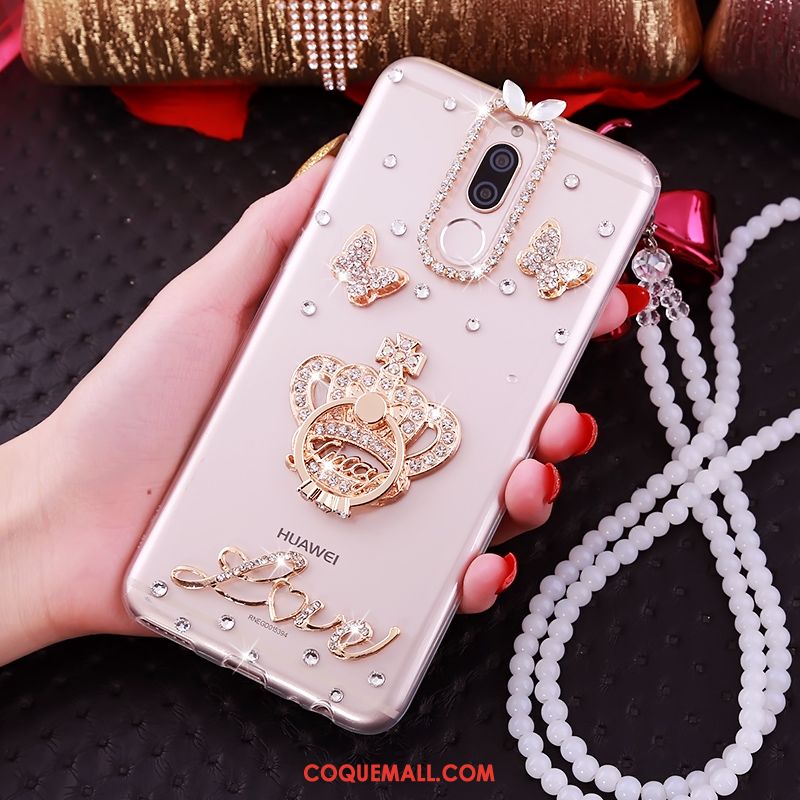 Étui Huawei Mate 10 Lite Transparent Protection Fluide Doux, Coque Huawei Mate 10 Lite Incassable Silicone