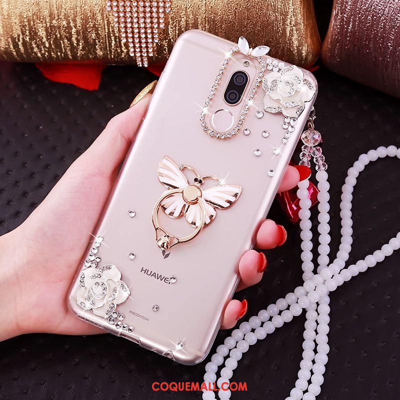 Étui Huawei Mate 10 Lite Transparent Protection Fluide Doux, Coque Huawei Mate 10 Lite Incassable Silicone