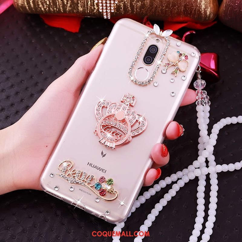 Étui Huawei Mate 10 Lite Transparent Protection Fluide Doux, Coque Huawei Mate 10 Lite Incassable Silicone