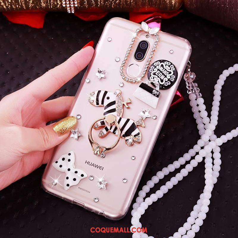 Étui Huawei Mate 10 Lite Transparent Protection Fluide Doux, Coque Huawei Mate 10 Lite Incassable Silicone