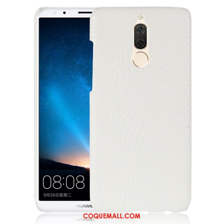 Étui Huawei Mate 10 Lite Téléphone Portable Cuir Protection, Coque Huawei Mate 10 Lite Orange