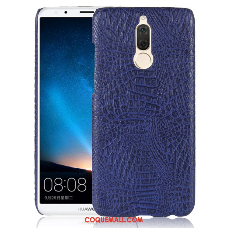 Étui Huawei Mate 10 Lite Téléphone Portable Cuir Protection, Coque Huawei Mate 10 Lite Orange