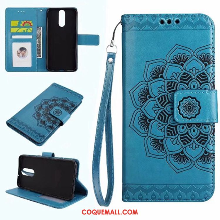 Étui Huawei Mate 10 Lite Vent Ethnique Étui En Cuir, Coque Huawei Mate 10 Lite Support Vert