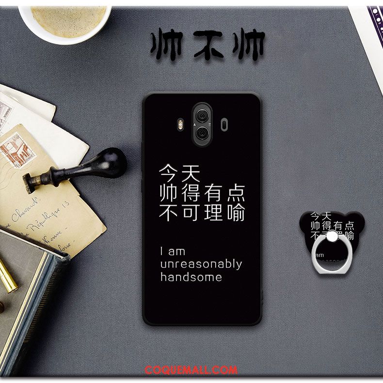 Étui Huawei Mate 10 Noir Incassable Téléphone Portable, Coque Huawei Mate 10