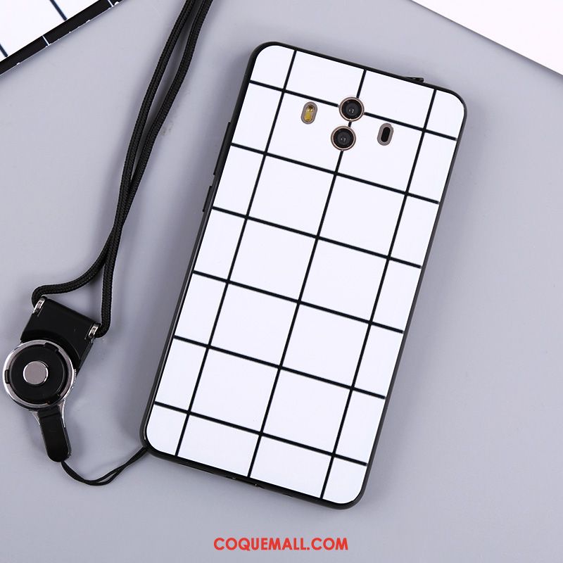 Étui Huawei Mate 10 Noir Silicone Protection, Coque Huawei Mate 10 Téléphone Portable Ornements Suspendus