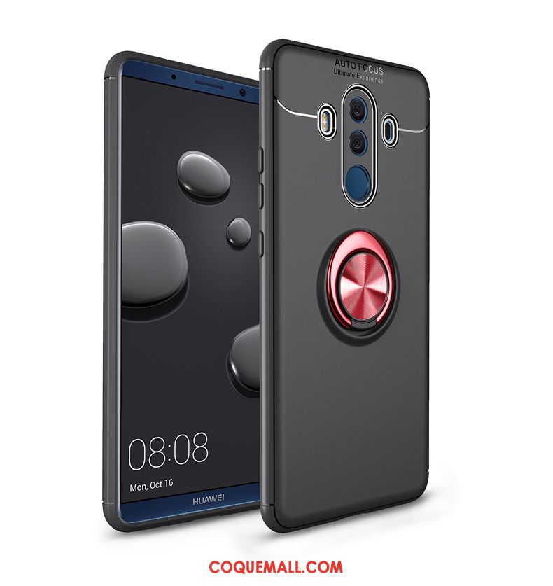 Étui Huawei Mate 10 Pro Anneau Téléphone Portable Noir, Coque Huawei Mate 10 Pro