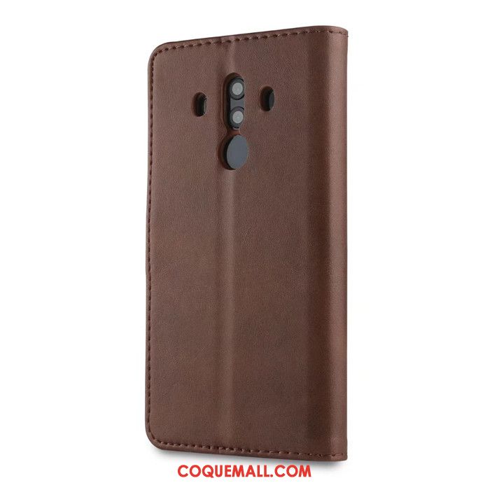 Étui Huawei Mate 10 Pro Business Incassable Clamshell, Coque Huawei Mate 10 Pro Téléphone Portable Étui En Cuir