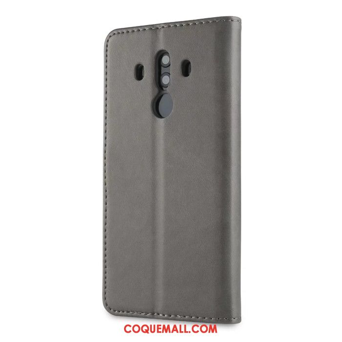 Étui Huawei Mate 10 Pro Business Incassable Clamshell, Coque Huawei Mate 10 Pro Téléphone Portable Étui En Cuir