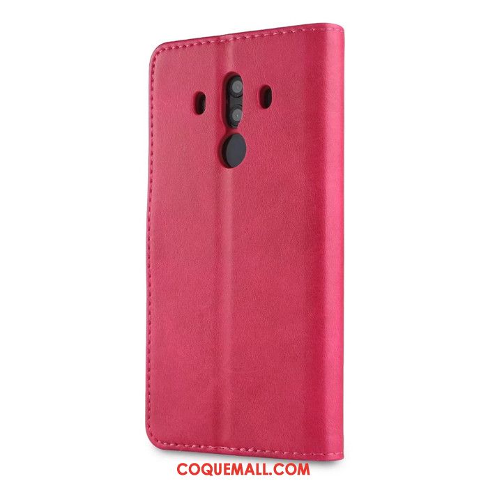 Étui Huawei Mate 10 Pro Business Incassable Clamshell, Coque Huawei Mate 10 Pro Téléphone Portable Étui En Cuir