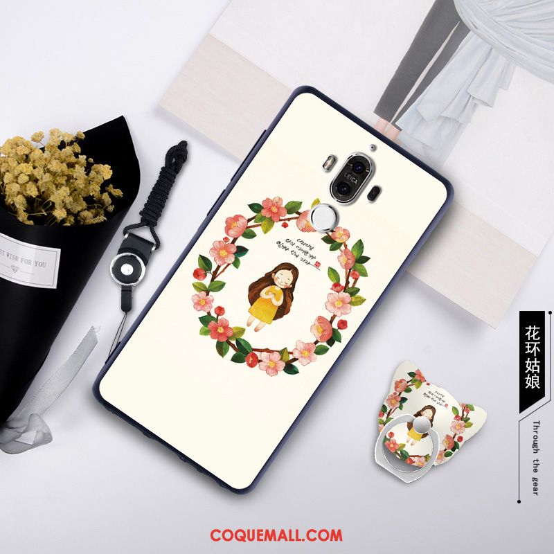 Étui Huawei Mate 10 Pro Fluide Doux Blanc Téléphone Portable, Coque Huawei Mate 10 Pro