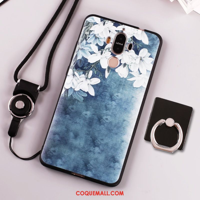 Étui Huawei Mate 10 Pro Fluide Doux Téléphone Portable Bleu, Coque Huawei Mate 10 Pro