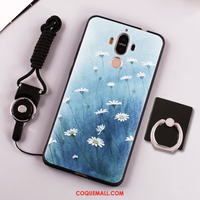 Étui Huawei Mate 10 Pro Fluide Doux Téléphone Portable Bleu, Coque Huawei Mate 10 Pro